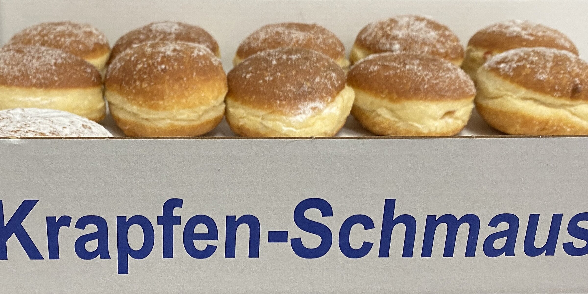 Krapfen aus der Krapfen-Schmaus Aktion des Lions Club.
